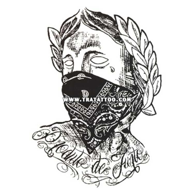 Тату-стикер "Produto de Furto"