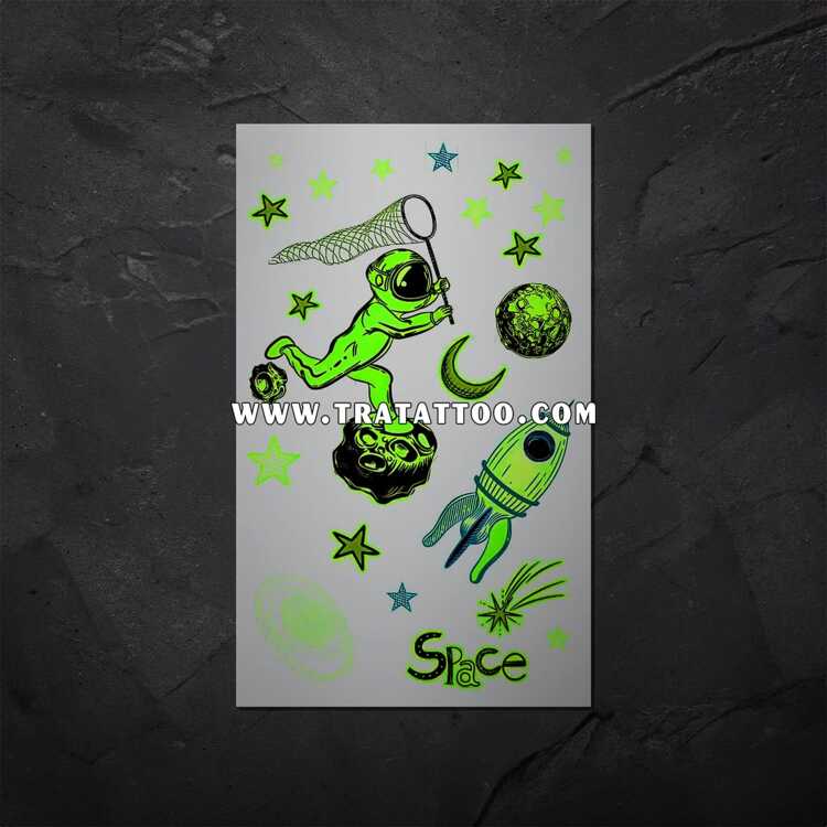 Тату-стикер "Space"