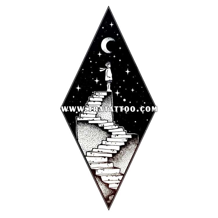 Тату-стикер "Dreamer"