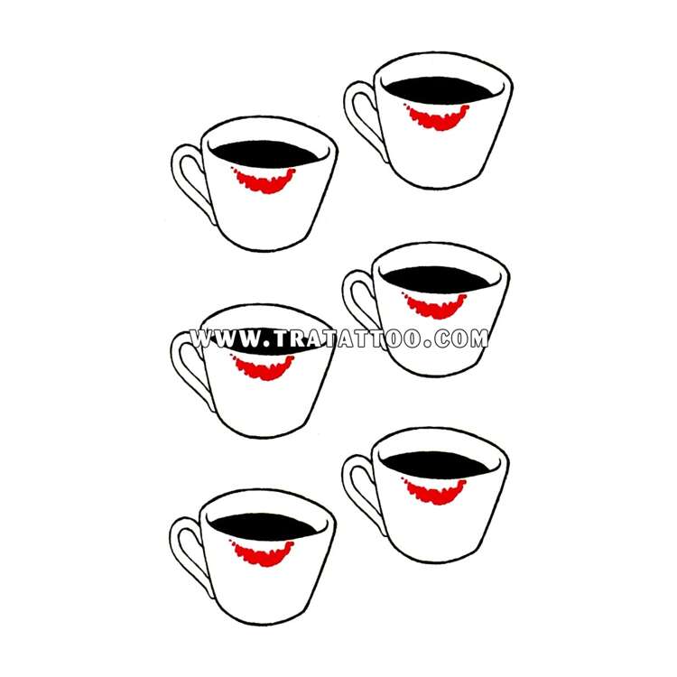 Тату-стикер "Coffee"
