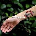 Тату-стикер "Wild & Free"