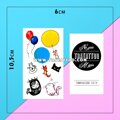 Тату-стікер "Balloons"
