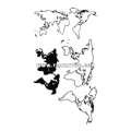 Тату-стикер "World"
