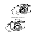 Тату-стикер "Фотокамера"