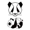 Тату-стікер "Panda"