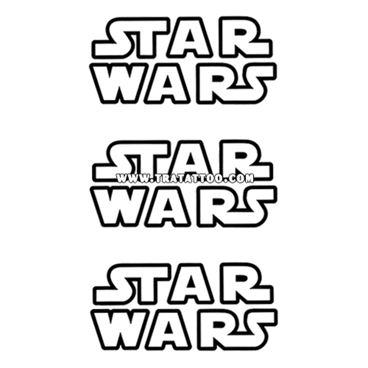 Тату-стикер "Star Wars"