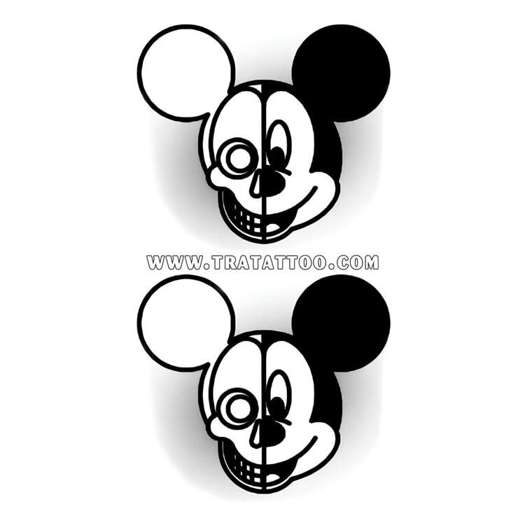 Тату-стікер "Mickey Mouse"