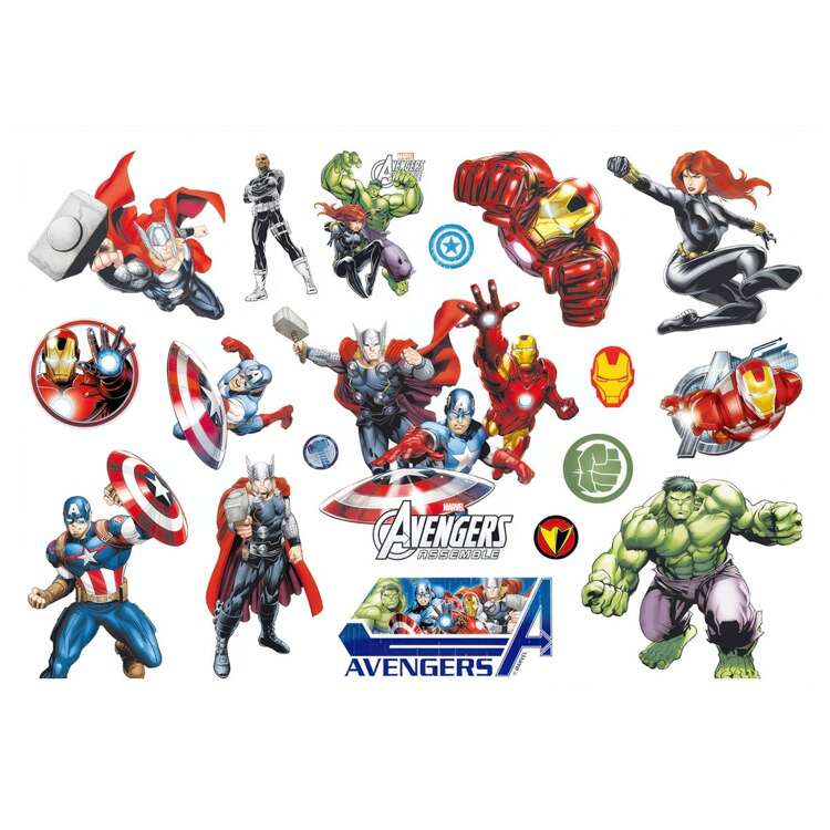 Тату-стикер "Avengers"