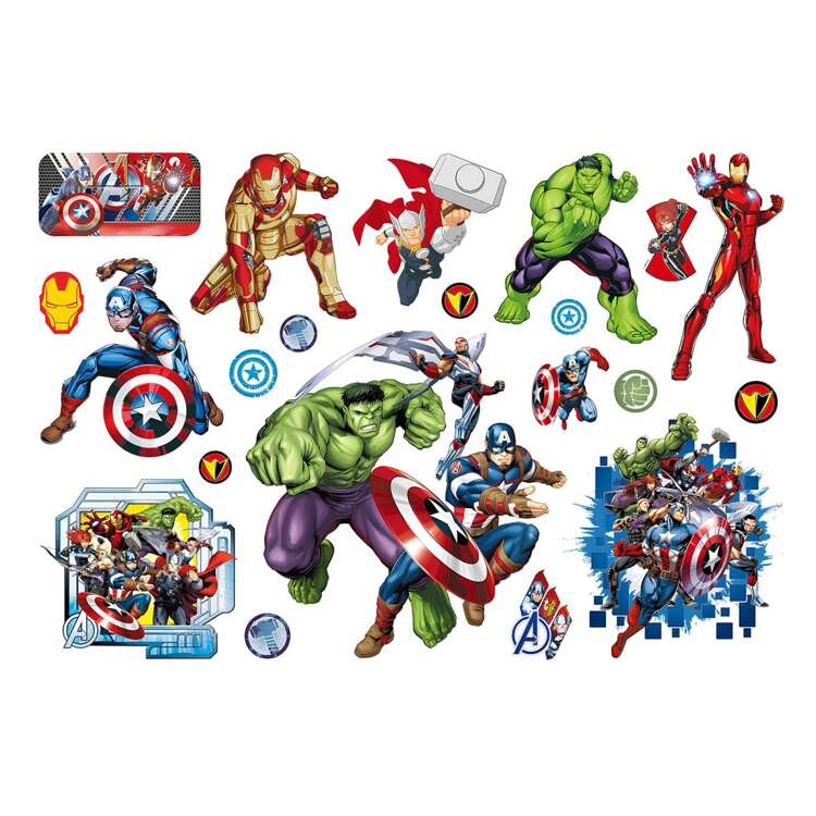 Тату-стикер "Мстители Marvel"