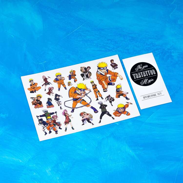 Тату-стикер "Наруто"
