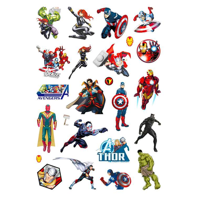 Тату-стікер "Avengers"