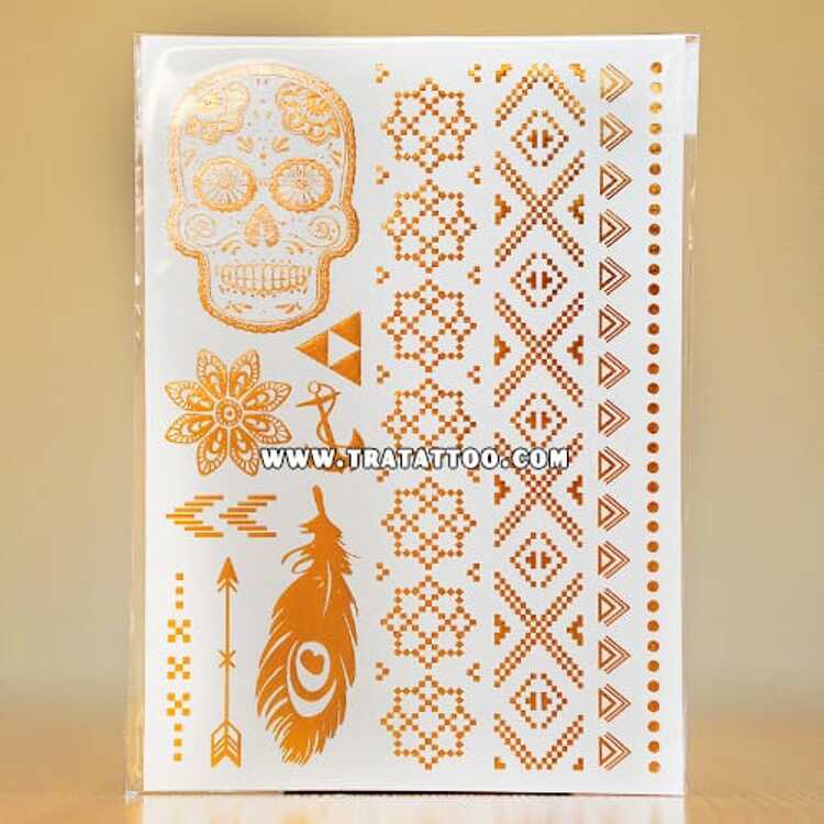 Тату-стикер "Skull"