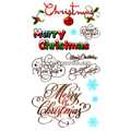 Тату-стікер "Merry Christmas"