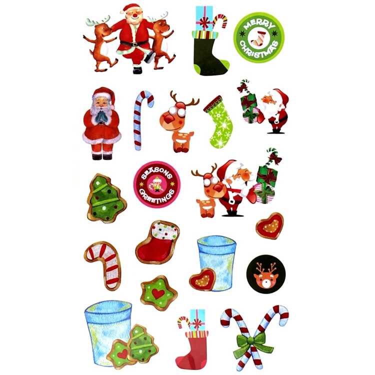 Тату-стикер "Seasons Greetings"