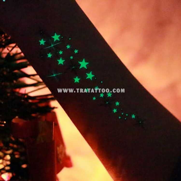 Тату-стикер "X-MAS"