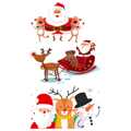 Тату-стикер "Santa"