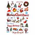 Тату-стикер "Happy Holidays"