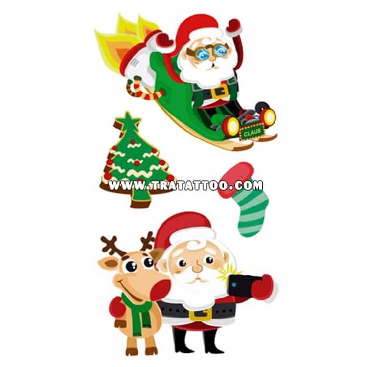 Тату-стікер "Claus"