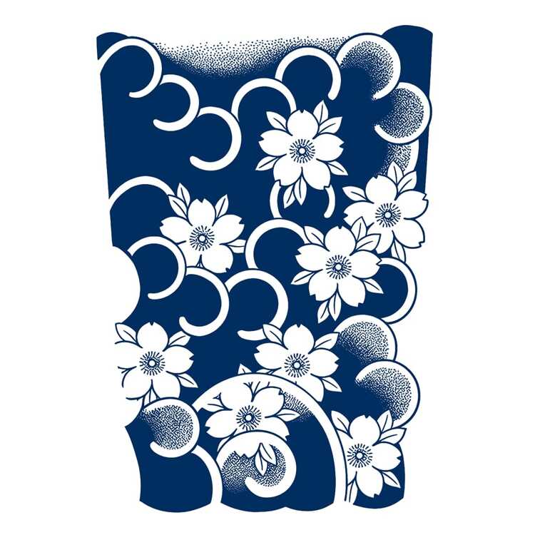 Тату-стікер "Квіти"