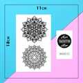 Тату-стікер "Мандала"