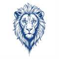 Тату-стикер "Lion"