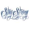 Тату-стикер "Stay Strong"