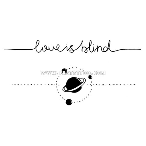 Love is blind