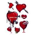 Тату-стікер "Heartbreaker"