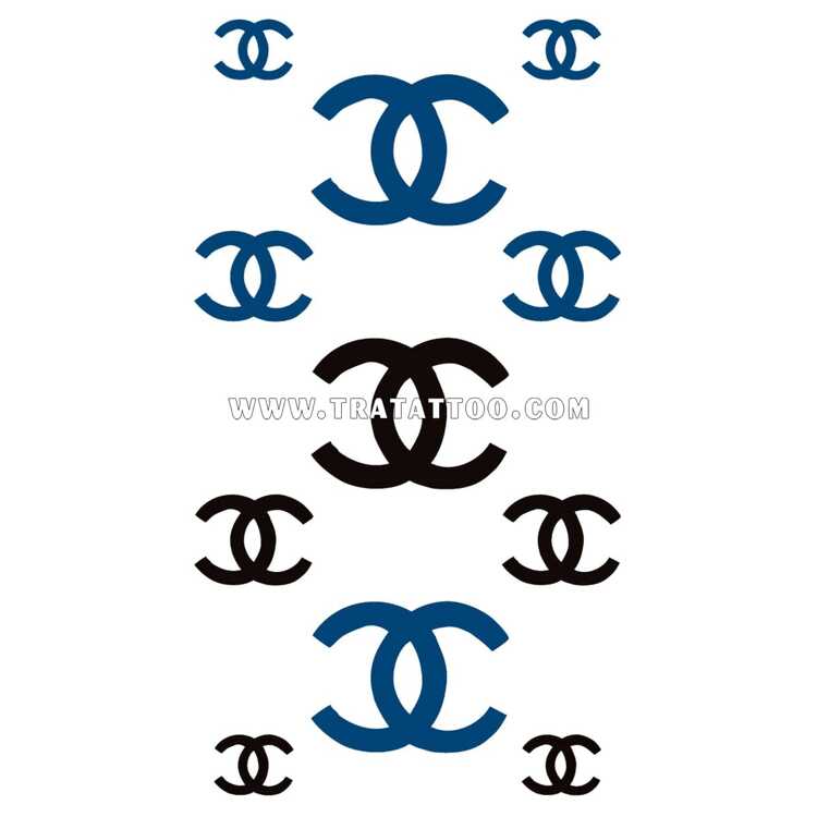 Тату-стикер "Chanel"