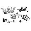 Тату-стикер "Miss"