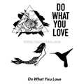 Тату-стикер "Do What You Love"