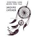 Тату-стикер "Dreams Catcher"