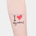 Тату-стікер "I love my Mom"