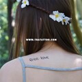 Тату-стикер "Free Love"