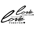 Тату-стікер "Love Forever"