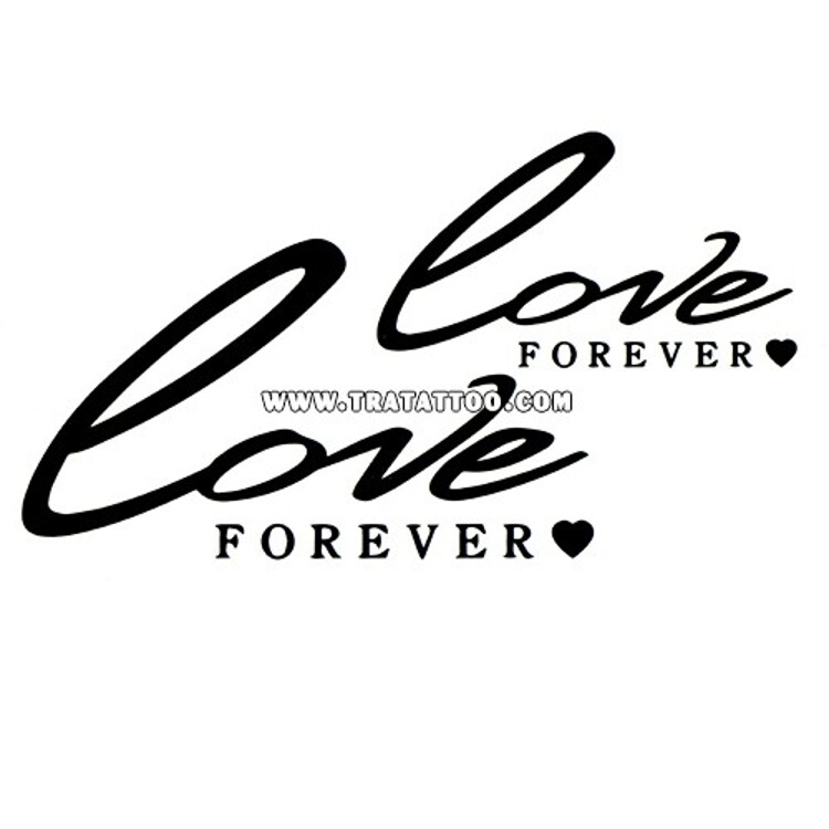 Тату-стікер "Love Forever"