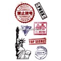 Тату-стикер "Top Secret"