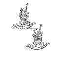 Тату-стикер "Happy Birthday"