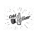 Тату-стикер "Cold Beer"