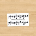 Тату-стикер "Sanskrit"
