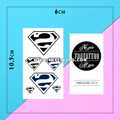 Тату-стикер "Superman"