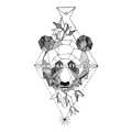 Тату-стікер "Panda"