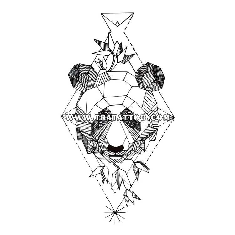 Тату-стікер "Panda"