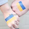 Тату-стикер "Флаг Украины"