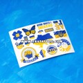 Тату-стикер "Ukraine"