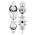 Тату-стикер "Тотем"
