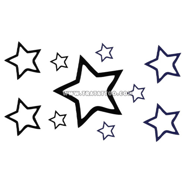 Тату-стикер "Star"