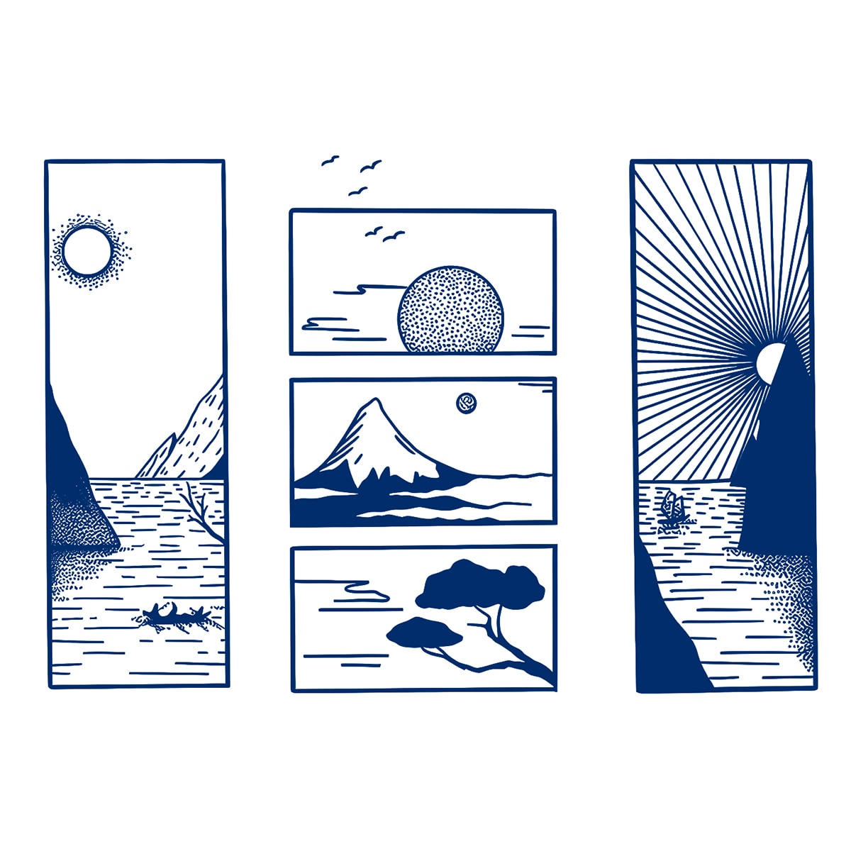 Перебивна пігментна тату Від заходу до світанку